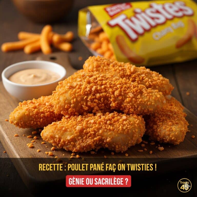 Lire la suite à propos de l’article 🧀 RECETTE : LE POULET PANÉ FAÇON TWISTIES !